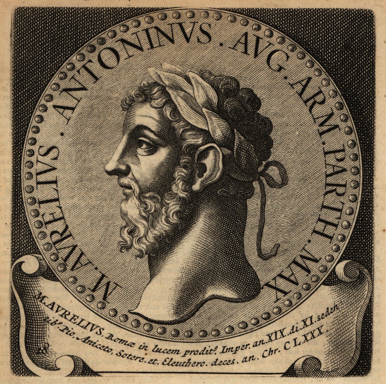 Portrét římského císaře Marca Aurelia. od Netherlandish School