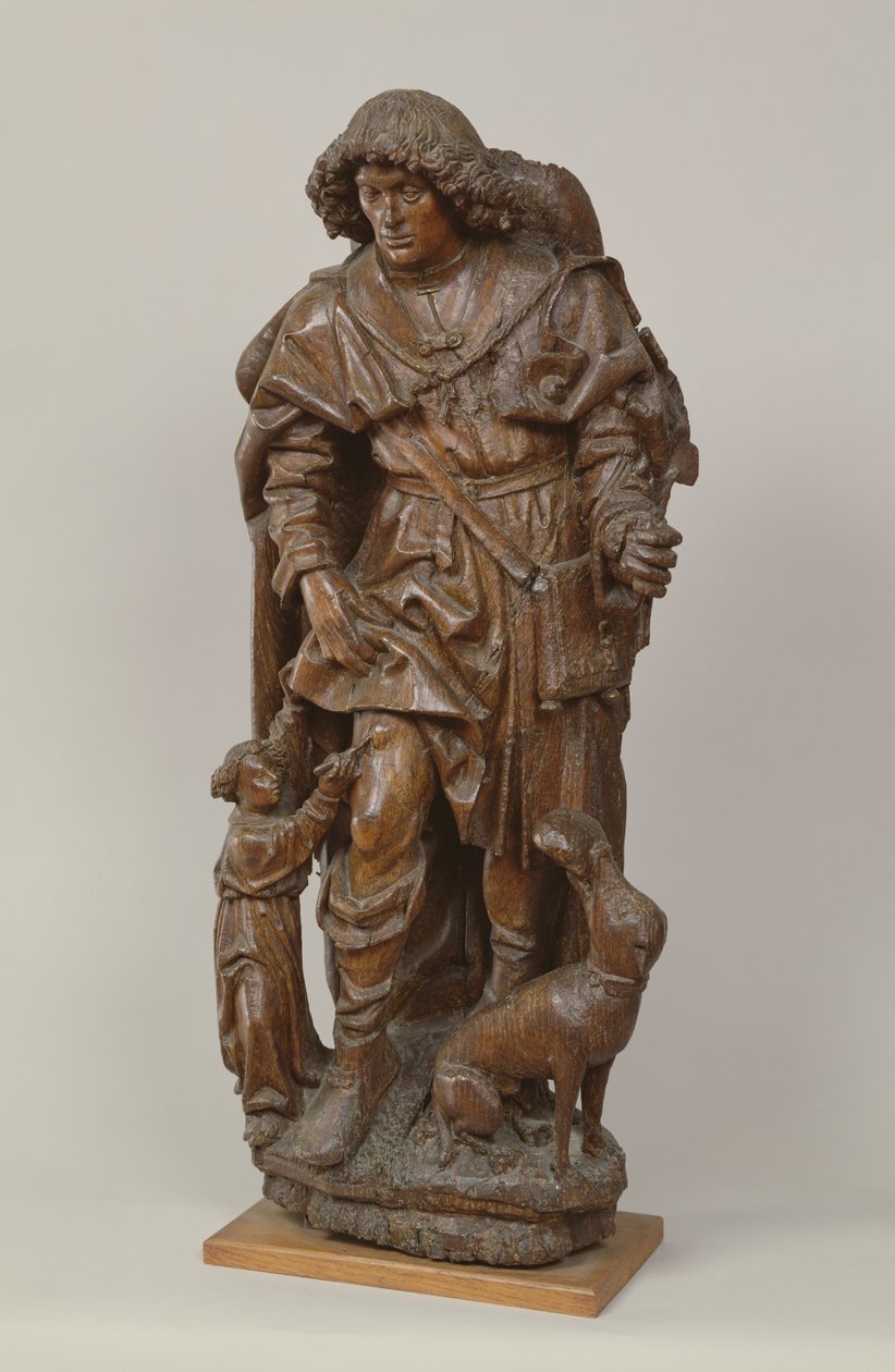 St. Roch (dřevo) od Netherlandish School