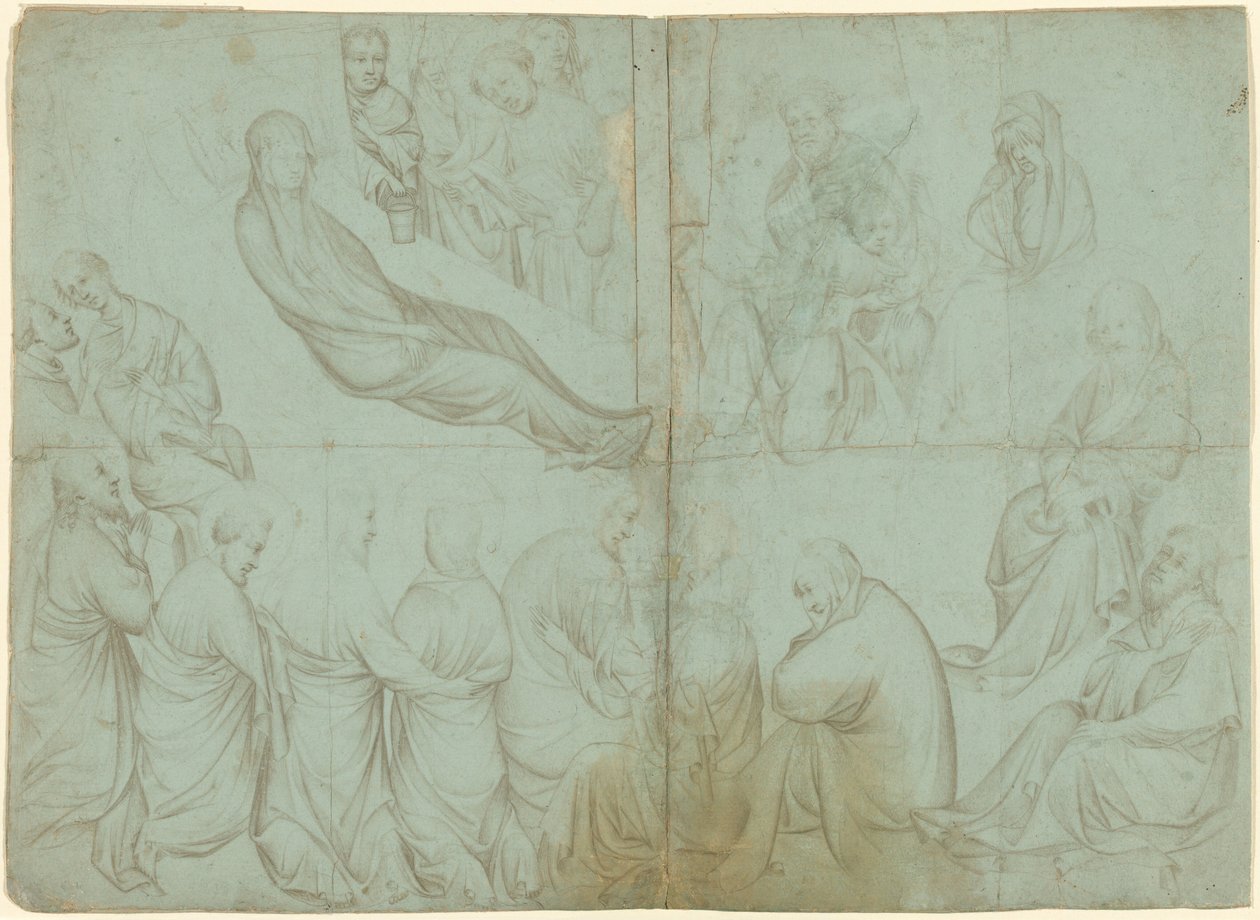 Smrt Panny, c. 1390. od Netherlandish School