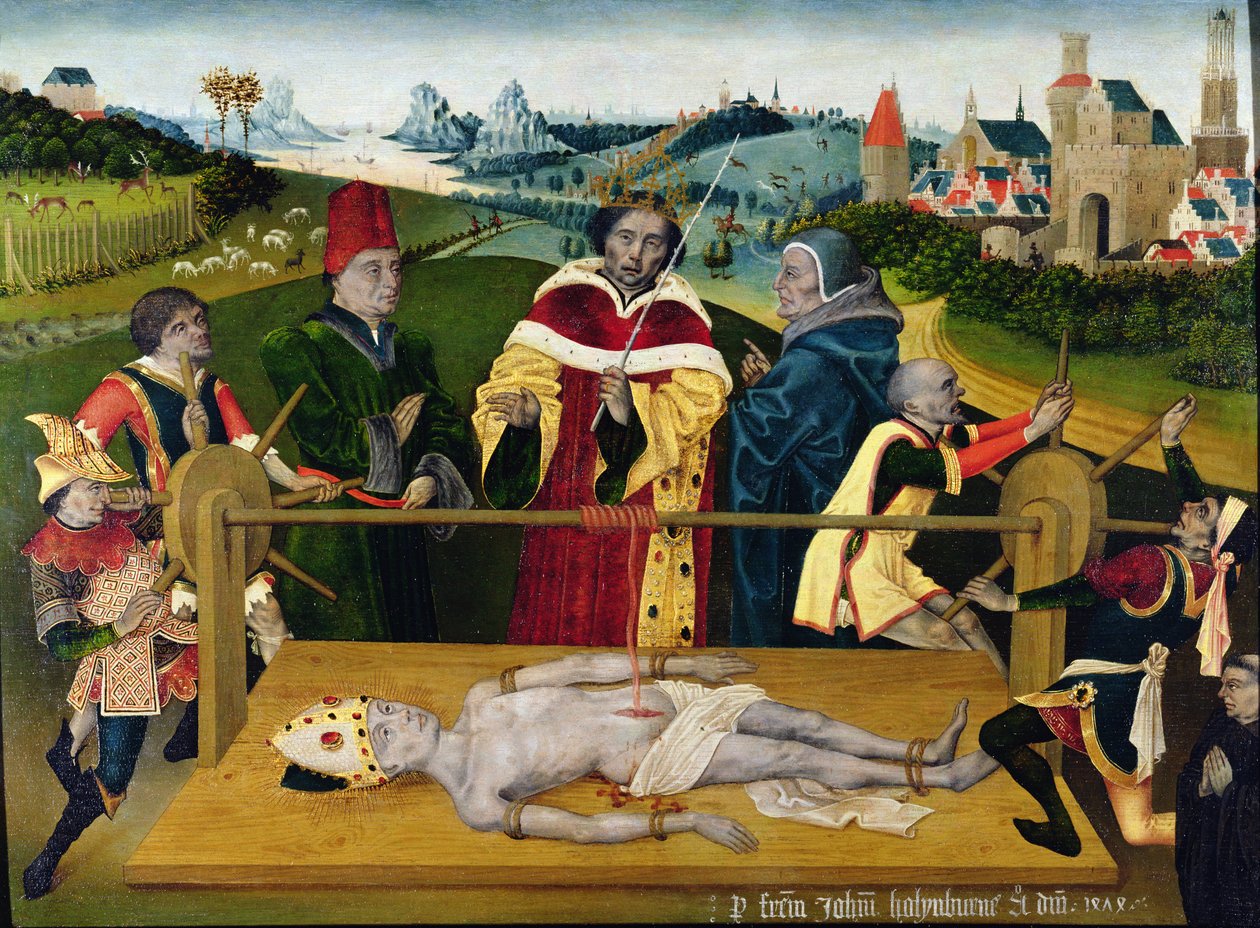 Umučení svatého Erasma od Netherlandish School