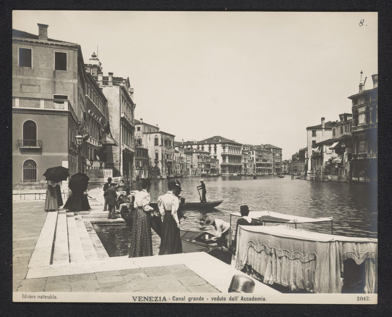 Pohled na Canal Grande v Benátkách Benátky - Canal Grande - veduto dall