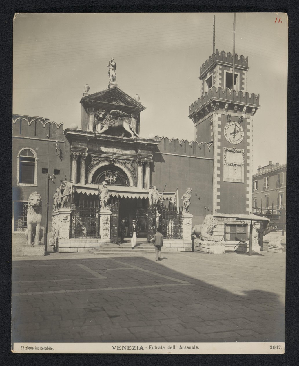 Porta Magna z Arsenalu Benátek Venezia - Entrata dell