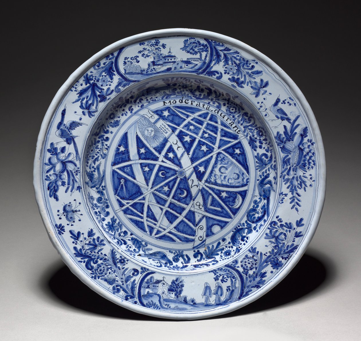 Velká deska, konec 1600s. od Nevers Factory