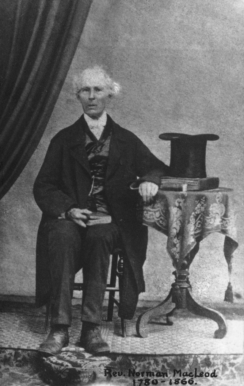 Rev. Norman McLeod od New Zealander Photographer