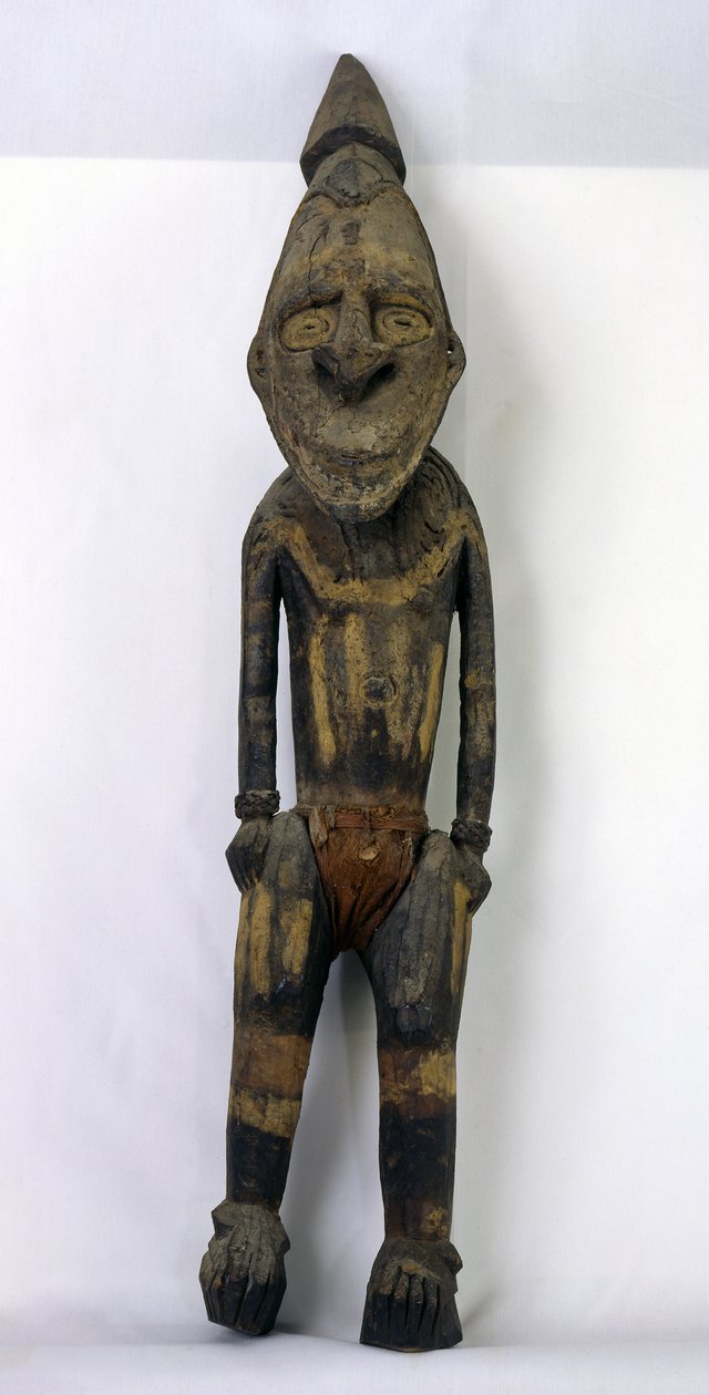 Postava předka od New Guinean