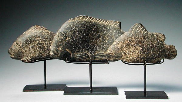 Tři ryby od New Kingdom Egyptian