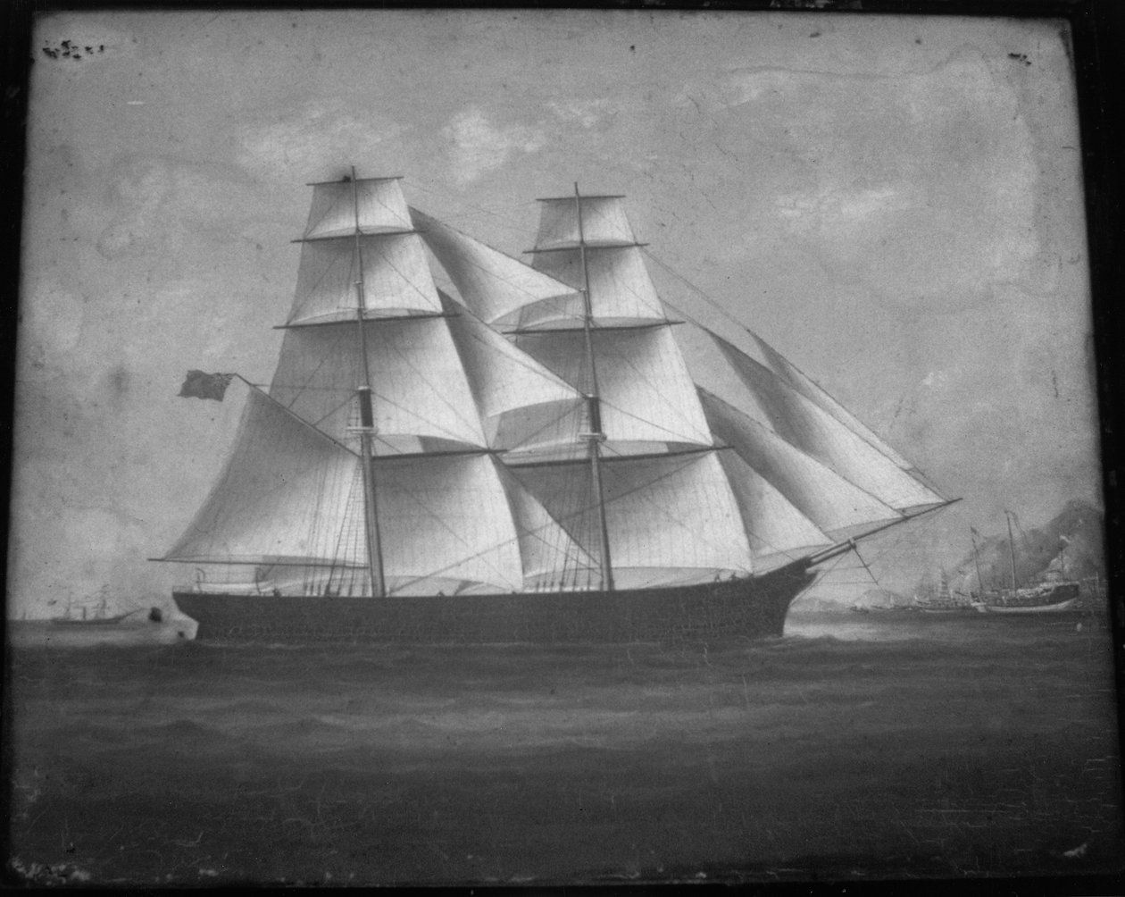 Waverley, postavený McGregor Bros, vstupující do Waipu, 1863 od New Zealand School