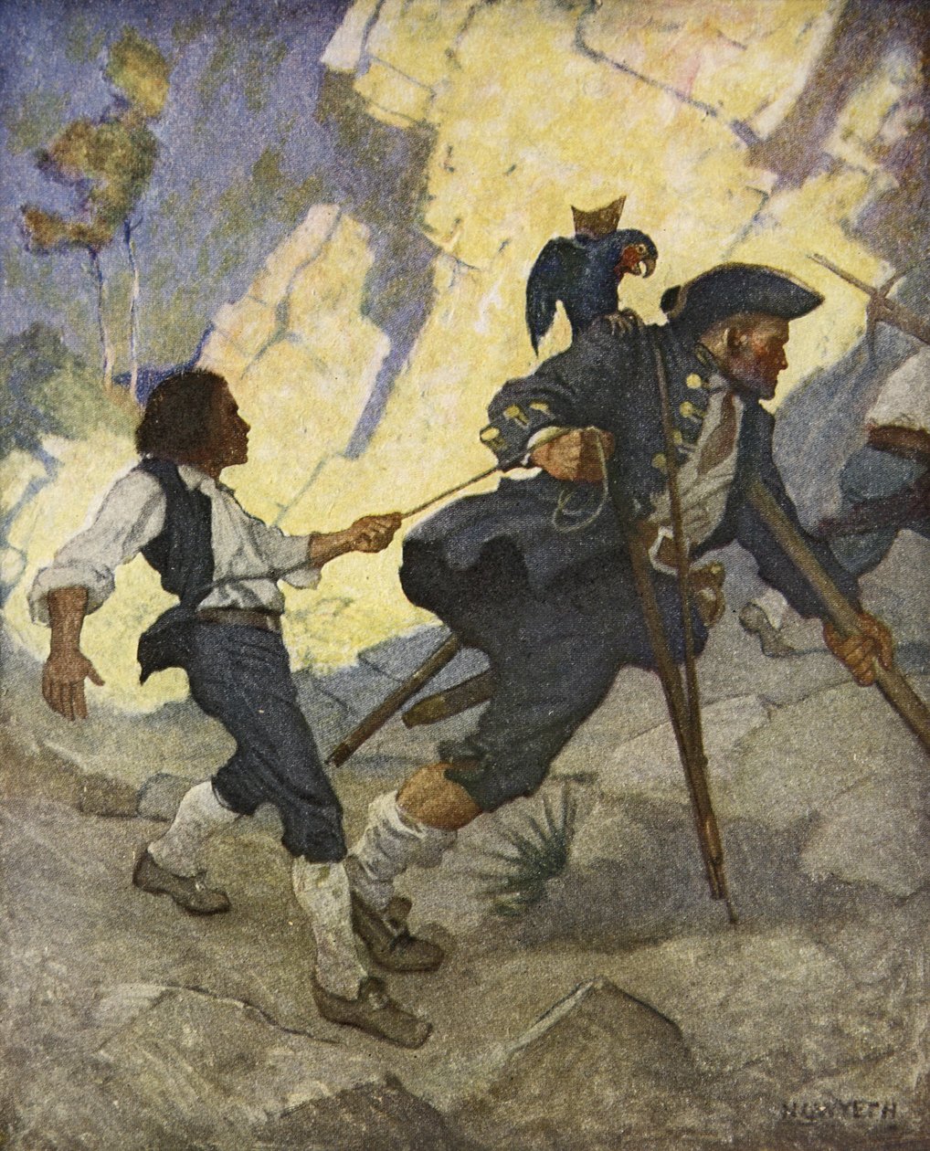 Pro celý svět jsem byl veden jako tančící medvěd, ilustrace z 