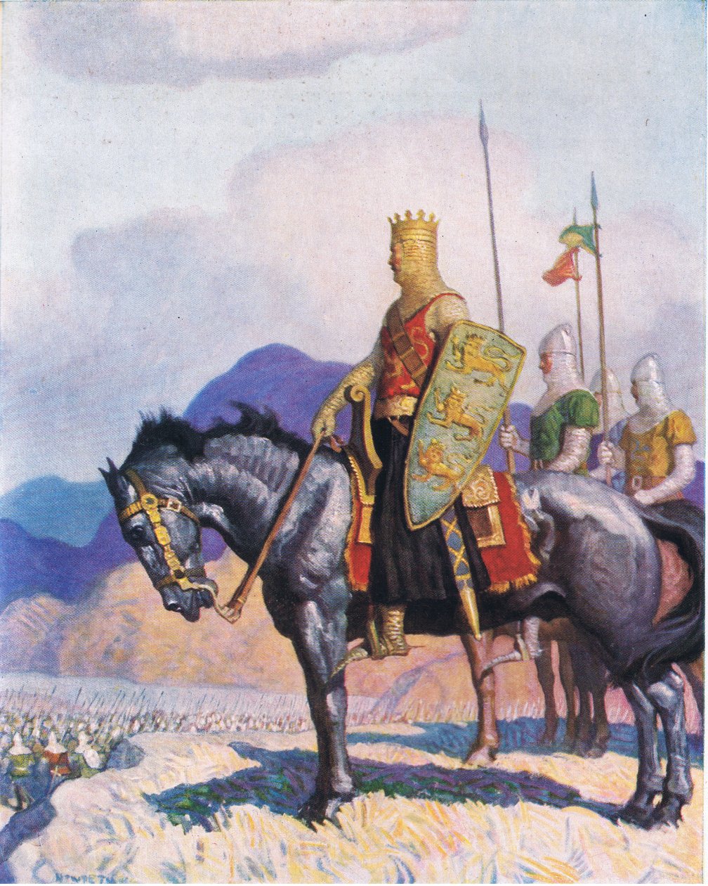 King Edward, od The Scottish Chiefs vydané nakladatelstvím Charles Schribner