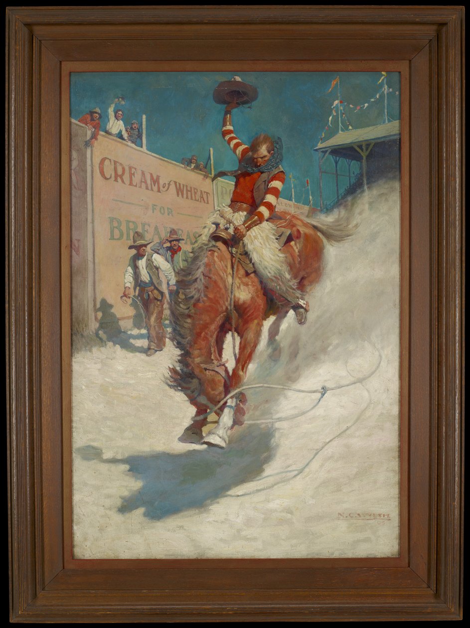 Bronco Buster od Newell Convers Wyeth