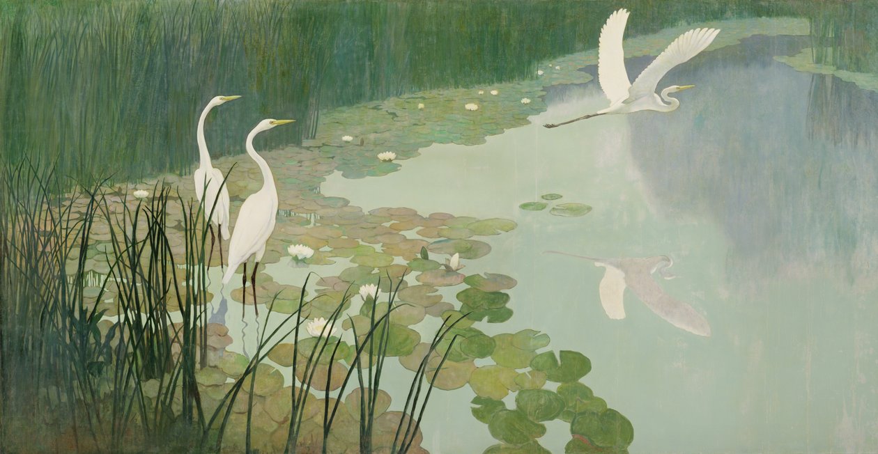 Volavky v létě, 1941 od Newell Convers Wyeth
