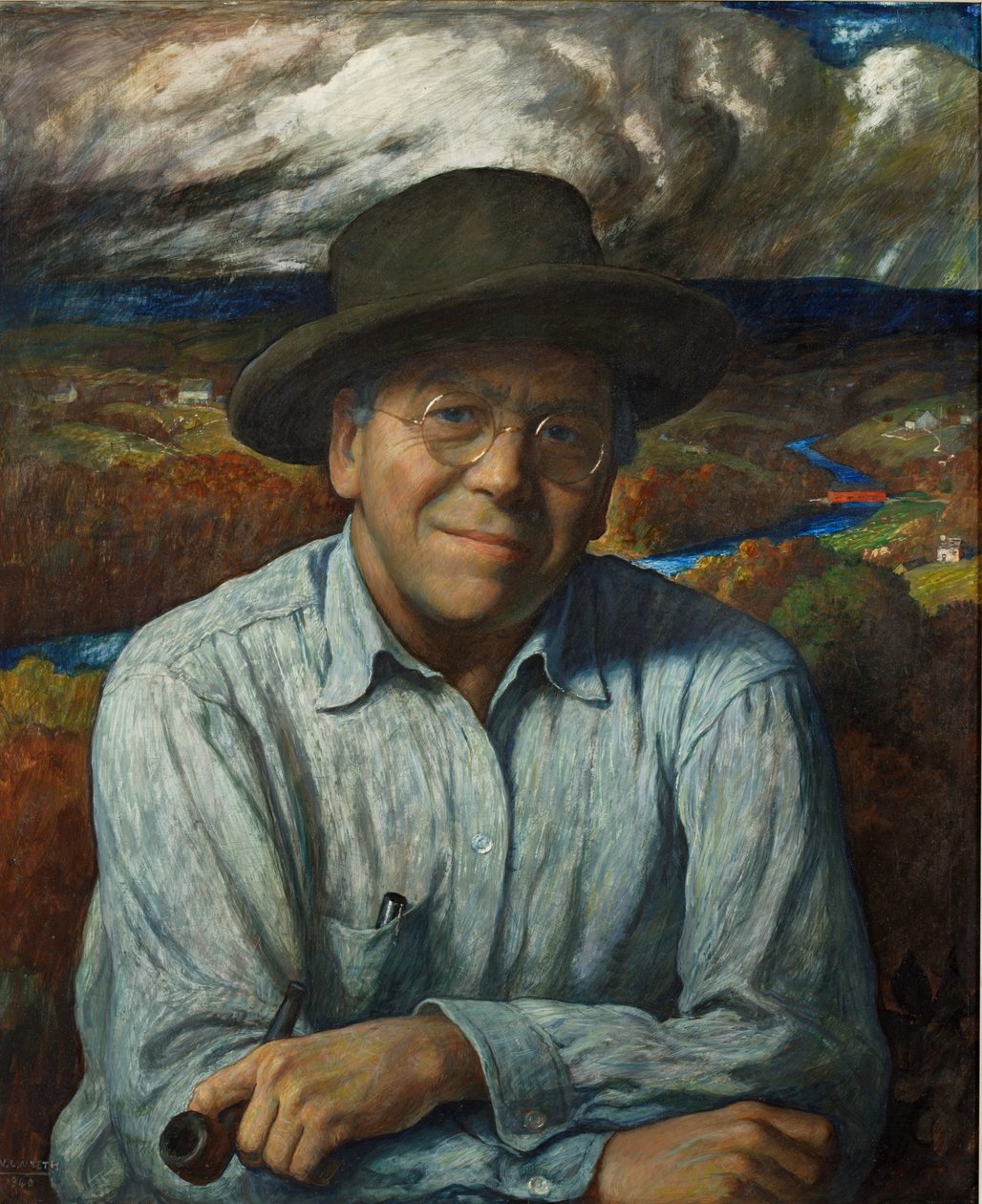 Autoportrét od Newell Convers Wyeth
