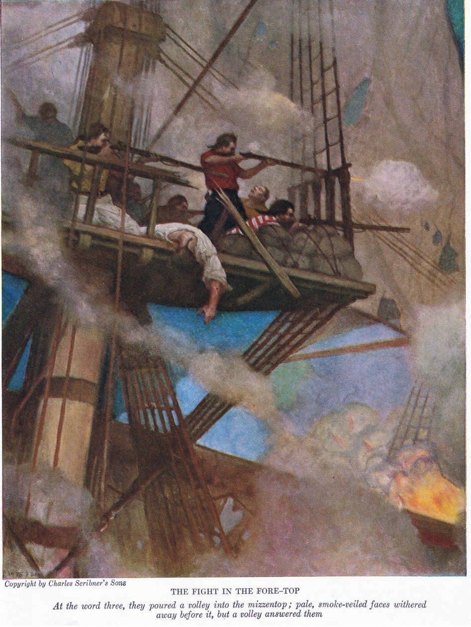 Boj o přední příčku, 1928 od Newell Convers Wyeth