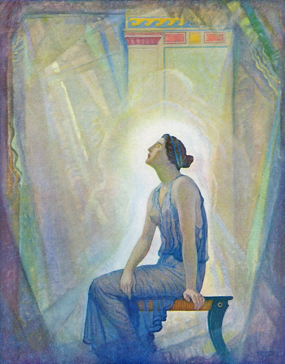 Truchlící Penelopa, 1929 od Newell Convers Wyeth