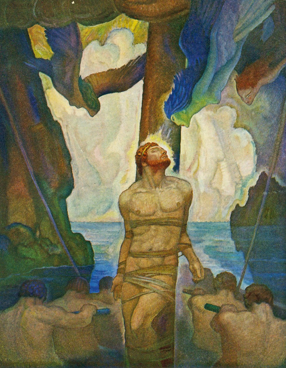Sirény od Newell Convers Wyeth