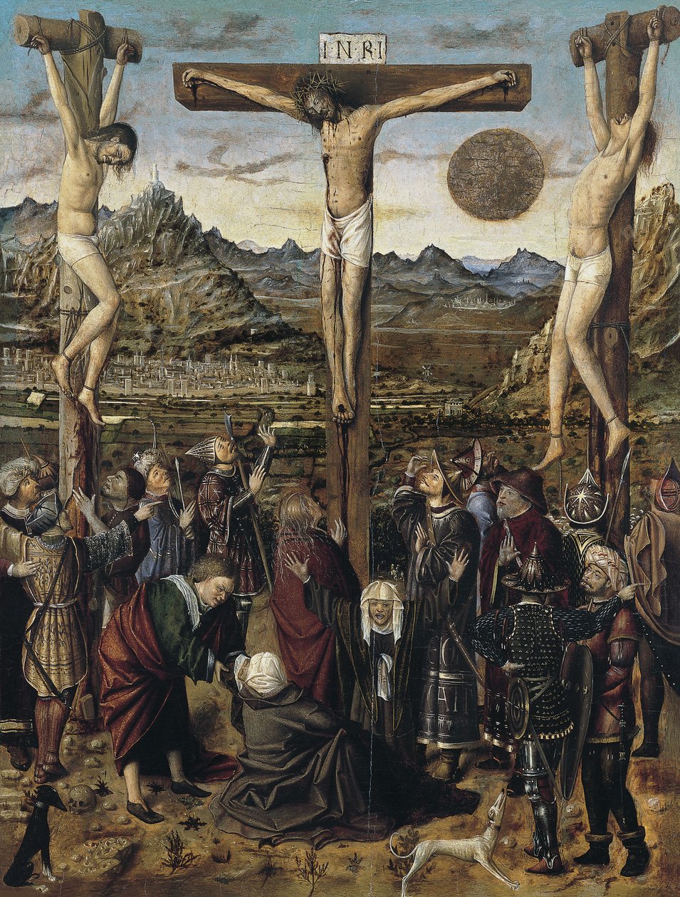 Ukřižování od Niccolo Antonio Colantonio