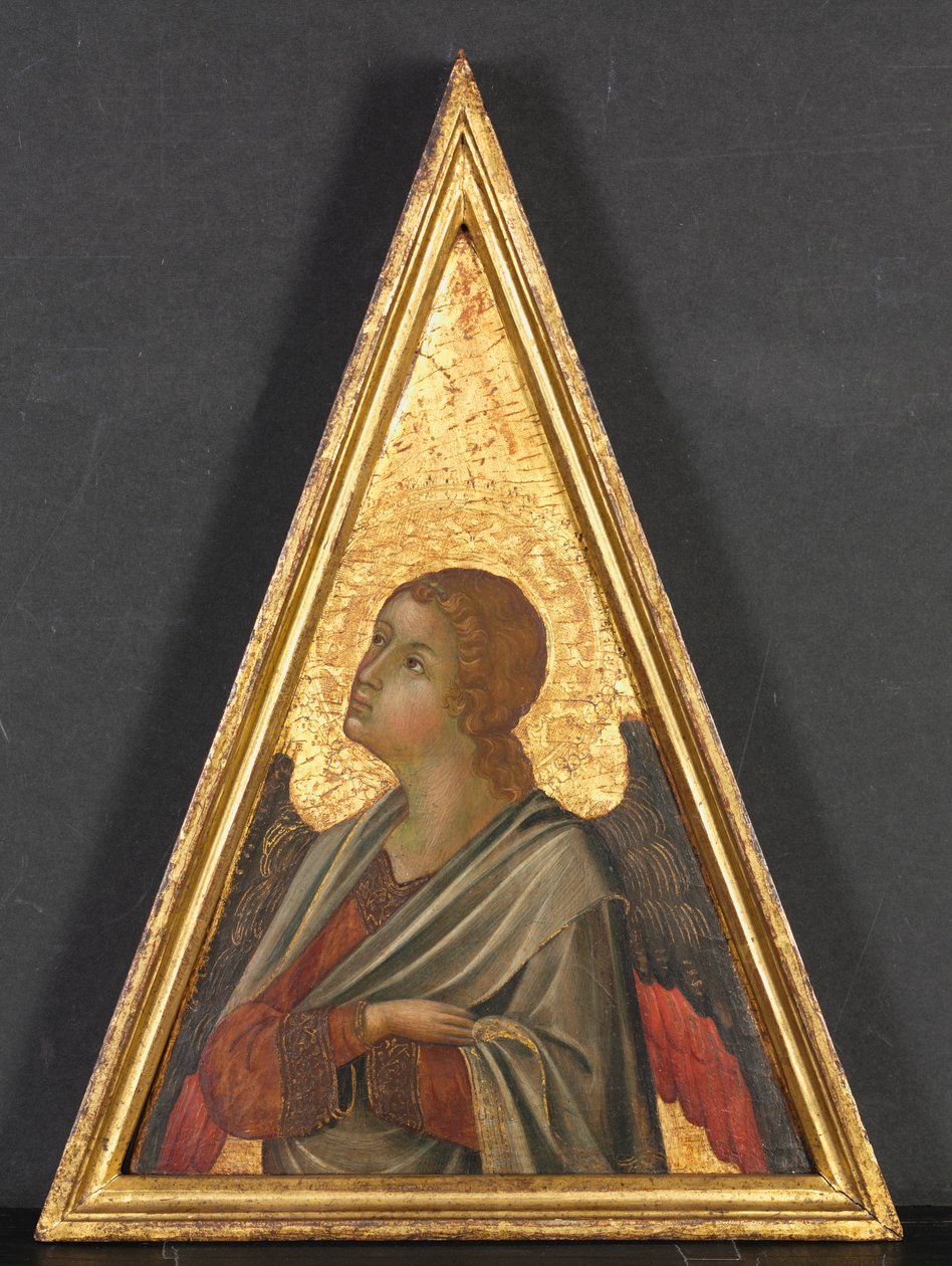 Pinnacle s Angelem, c. 1340. od Niccolò di Segna