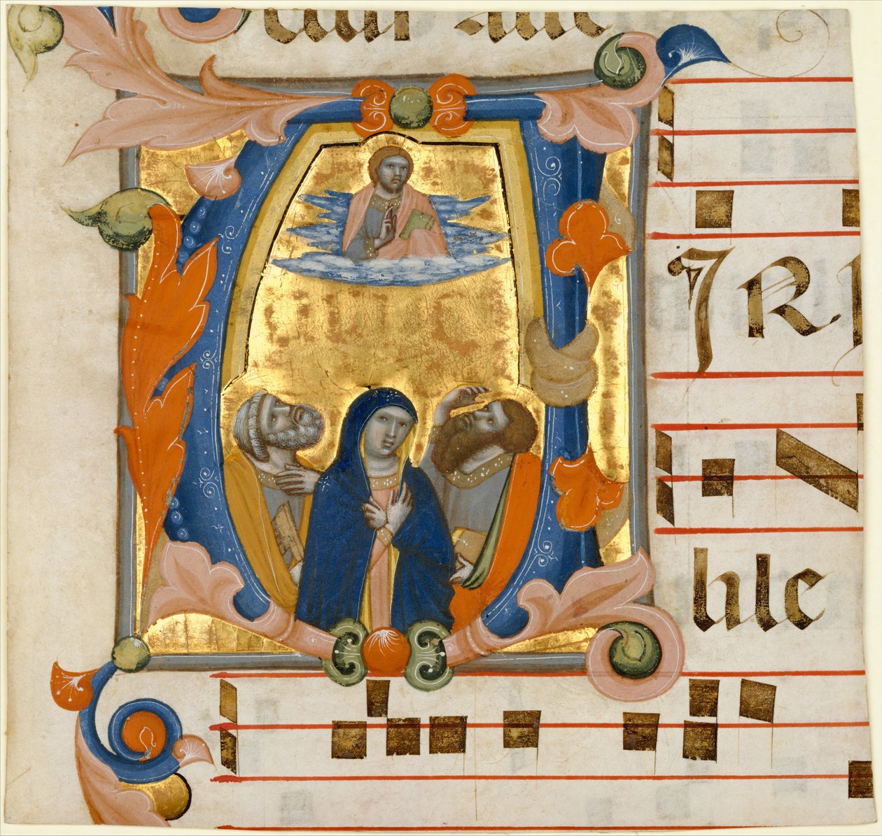 Vzestup v počátečním V, ca. 1342-50. od Niccolò di ser Sozzo