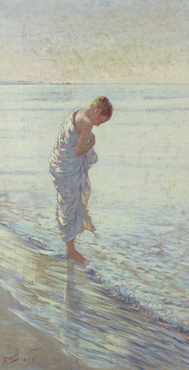 Una Conchigilia (Skořápka), 1895 od Niccolo Cannicci