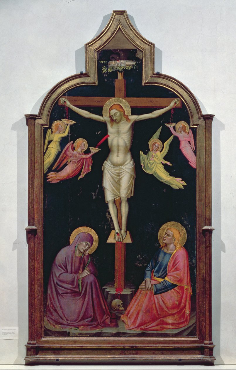 Ukřižování (tempera na panelu) od Niccolò Pietro di Gerini