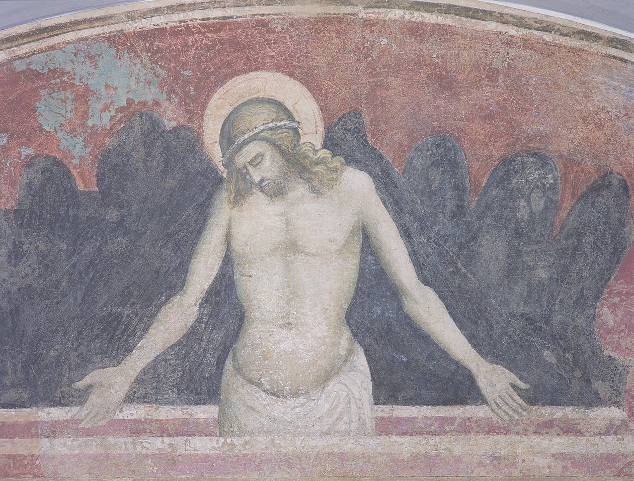 Kristus v Pietě, 1365-70 od Niccolo di Tommaso