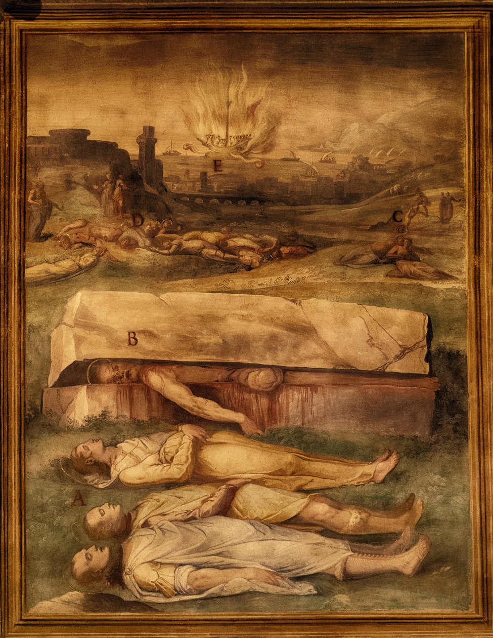 Bazilika minor Santo Stefano Rotondo, Santo Stefano al Monte Celio, bazilika Santo Stefano Rotondo al Celio od Niccolo called Pomarancio Circignani
