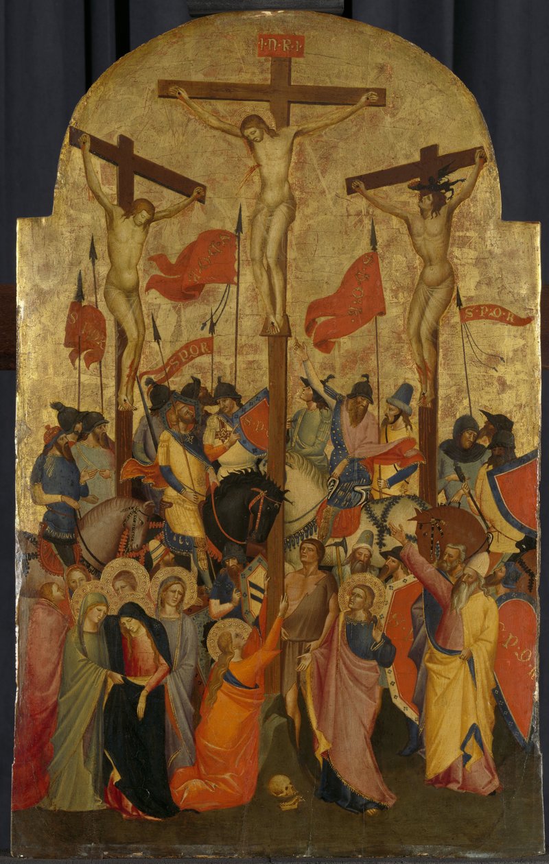 Ukřižování Kalvárie od Niccolo di Pietro Gerini