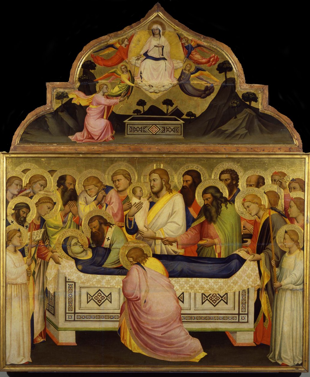 Smrt Panny, cca 1370-1375 od Niccolo di Pietro Gerini
