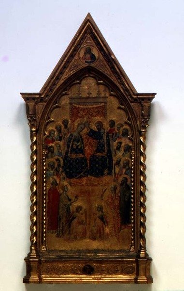 Korunovace Panny Marie (tempera na panelu) od Niccolo di Tommaso