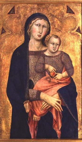 Madonna s dítětem od Niccolo di ser Sozzo Tegliacci