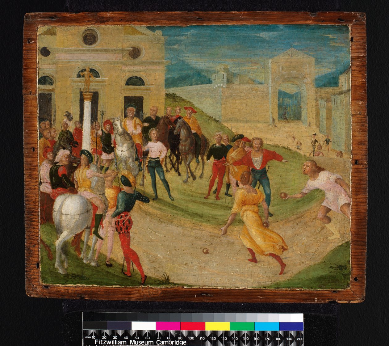 Závod Atalanta, před rokem 1555 od Niccolo the Younger Giolfino