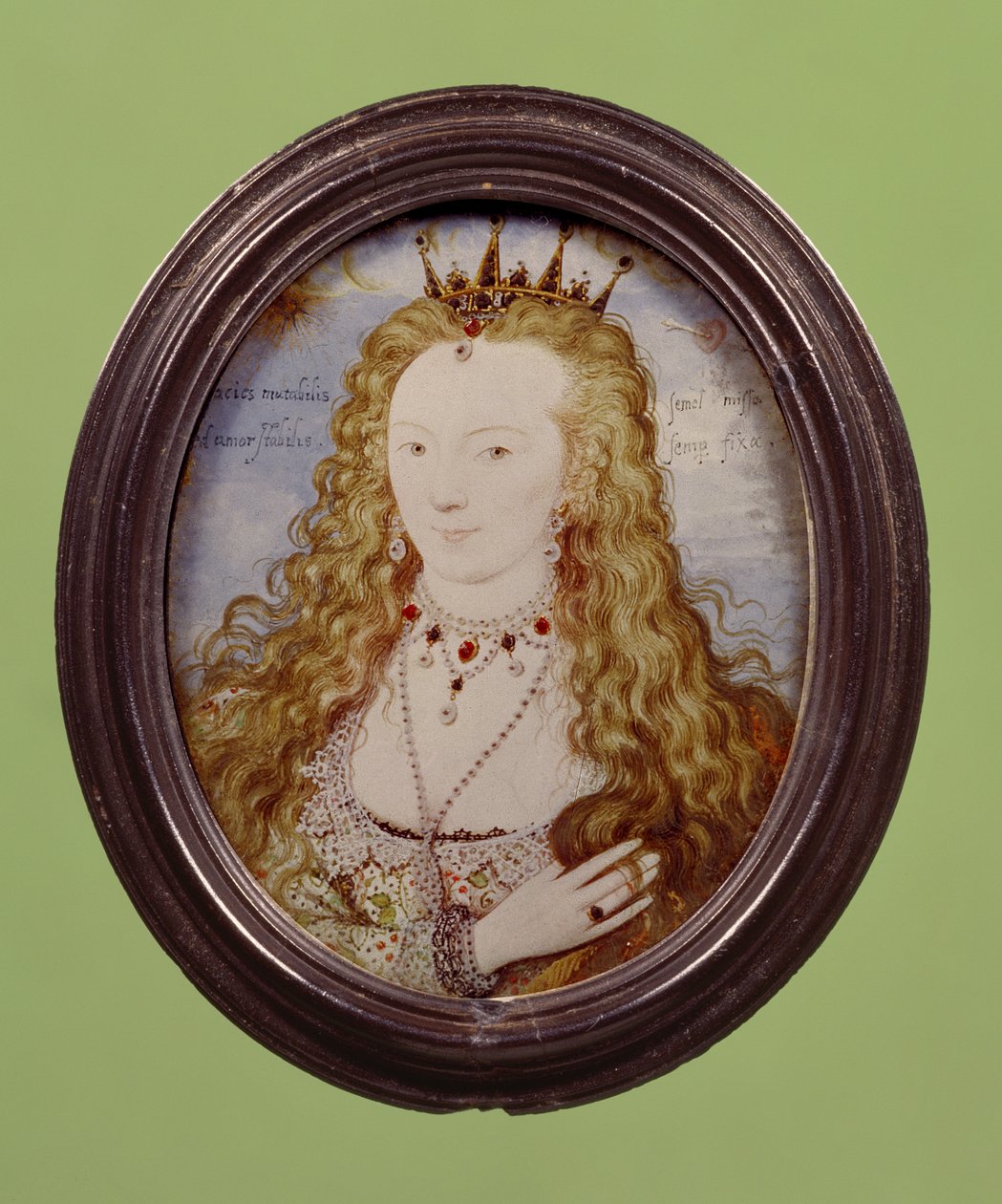 Elizabeth Stanley, hraběnka z Huntingdonu, kolem 1601-10 od Nicholas Hilliard
