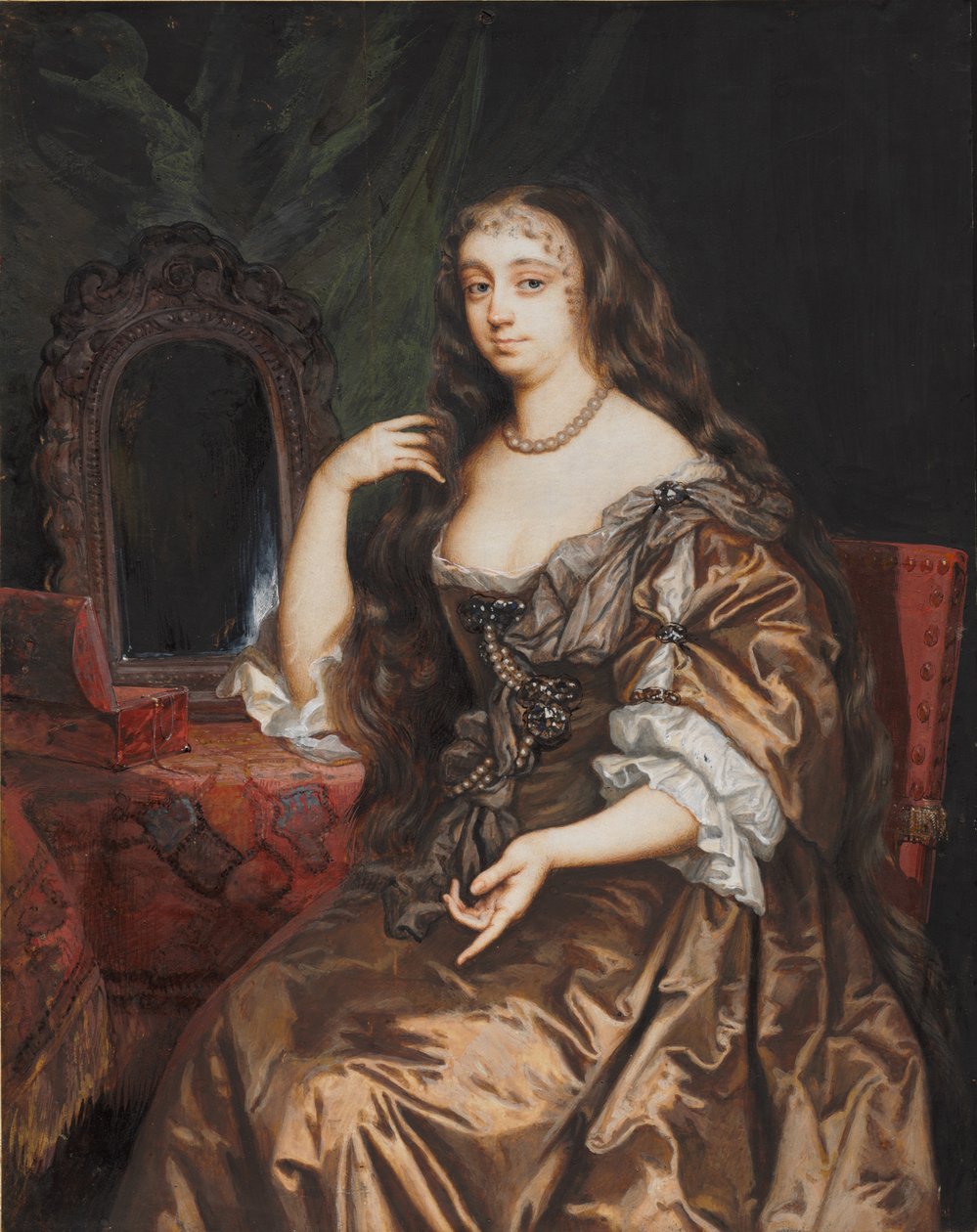 Portrét Anne Hydeové, vévodkyně z Yorku, c. 1662. od Nicholas Dixon