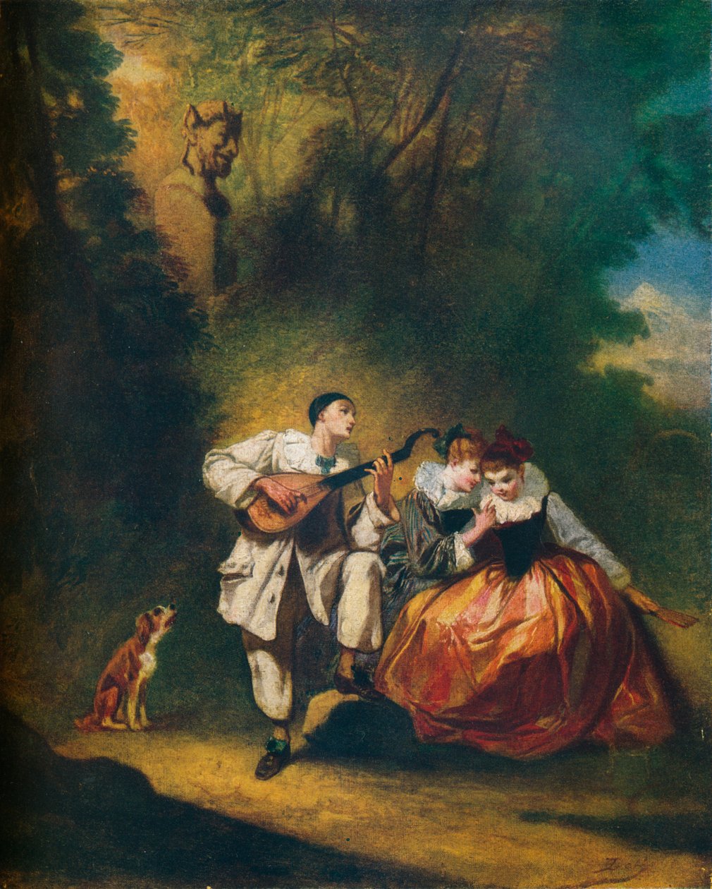 Galantský svátek, c1860 od Nicholas Edward Gabe