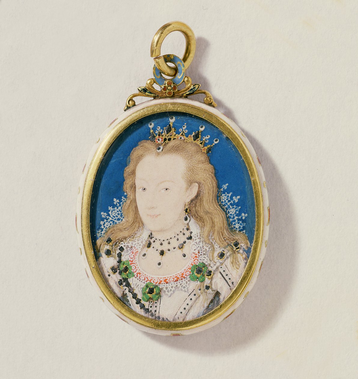 Frances Howard, vévodkyně z Richmondu a Lennoxu, kolem 1605-10 (wc na pergamenu) od Nicholas Hilliard