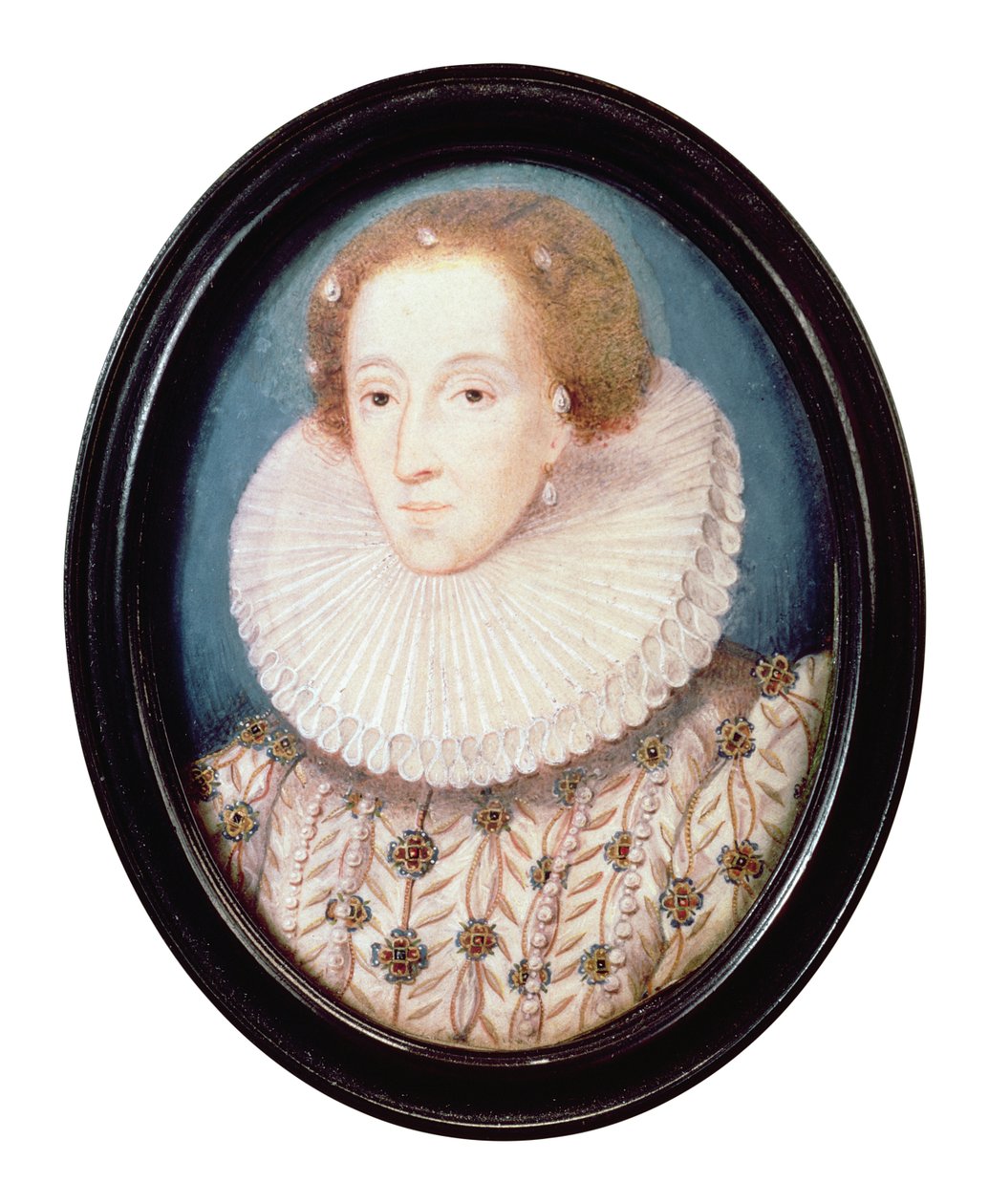 Miniatura královny Alžběty I od Nicholas Hilliard