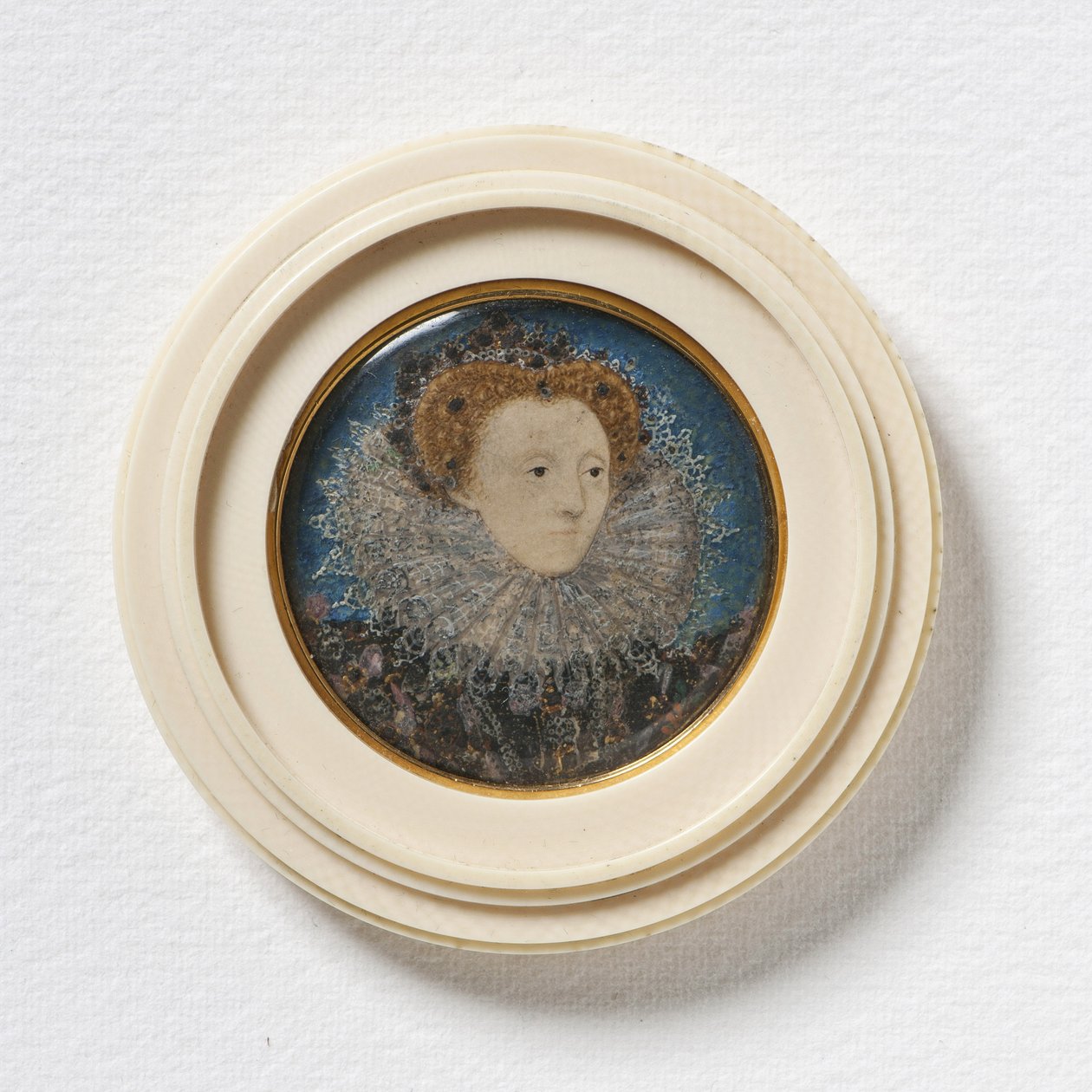 Portrét Alžběty I. Anglické od Nicholas Hilliard
