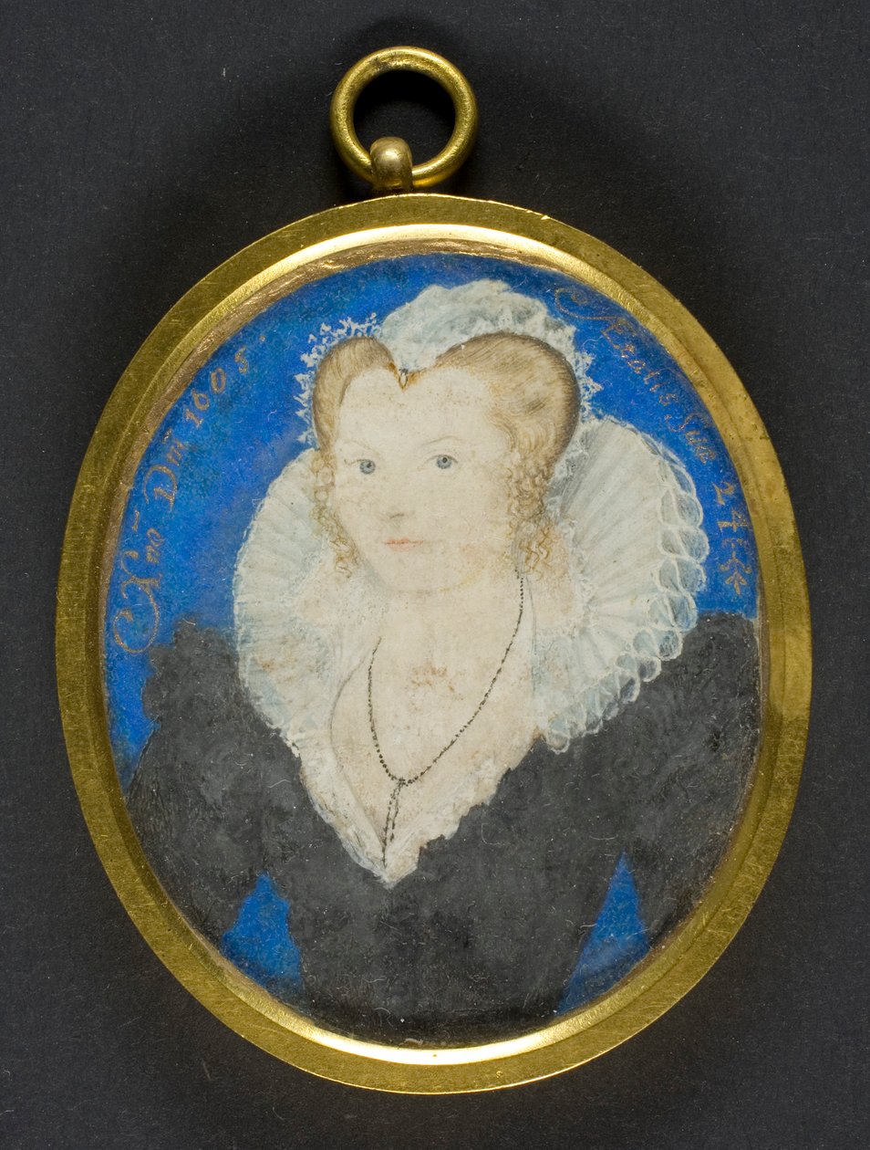 Portrét anglické dámy od Nicholas Hilliard