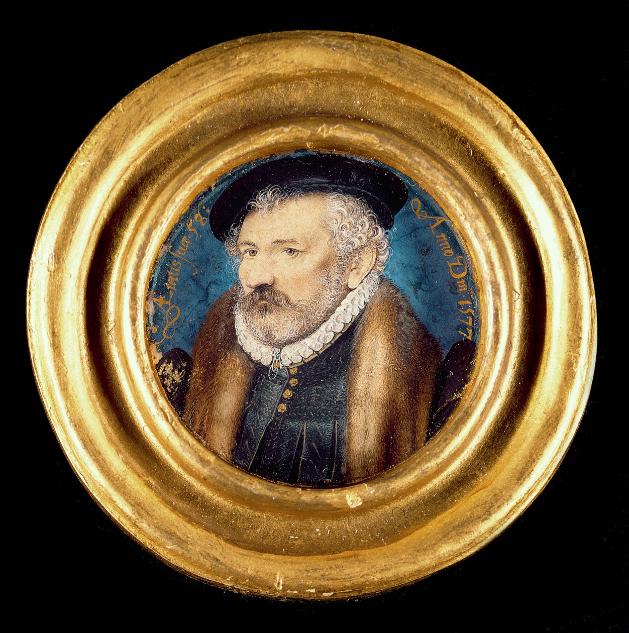 Richard Hilliard, cca 1577 (wc na pergamenu) od Nicholas Hilliard