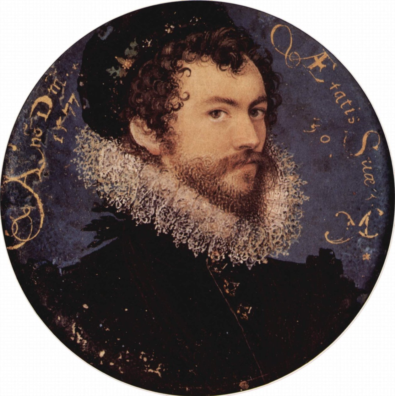 Autoportrét, 30 let od Nicholas Hilliard