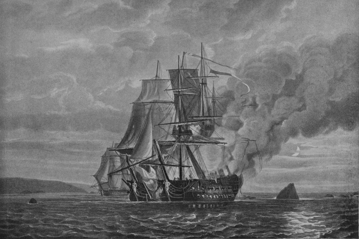 Mars a LHercule, c1799 od Nicholas Pocock