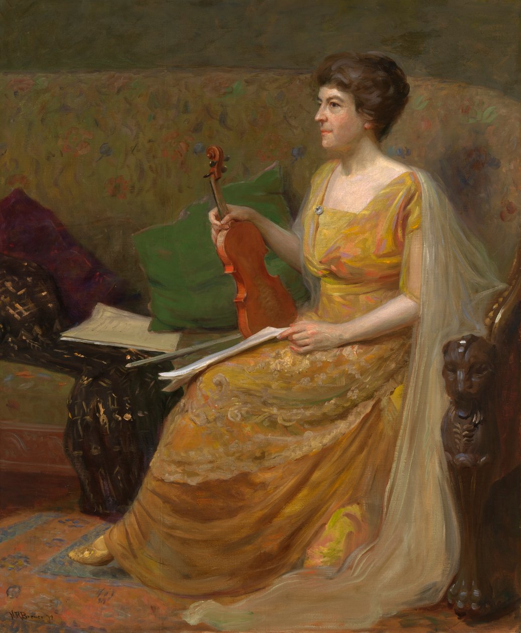 Maud Powellová, 1918-1919. od Nicholas Richard Brewer