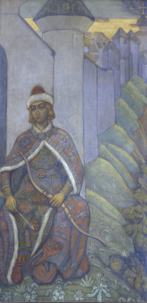 Rytíř, 1910 od Nikolai Konstantinowitsch Roerich