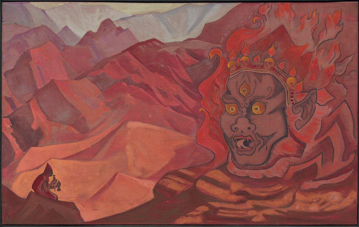 Dorje, The Daring One, seriál „Poutače východu“, 1925 od Nicholas Roerich