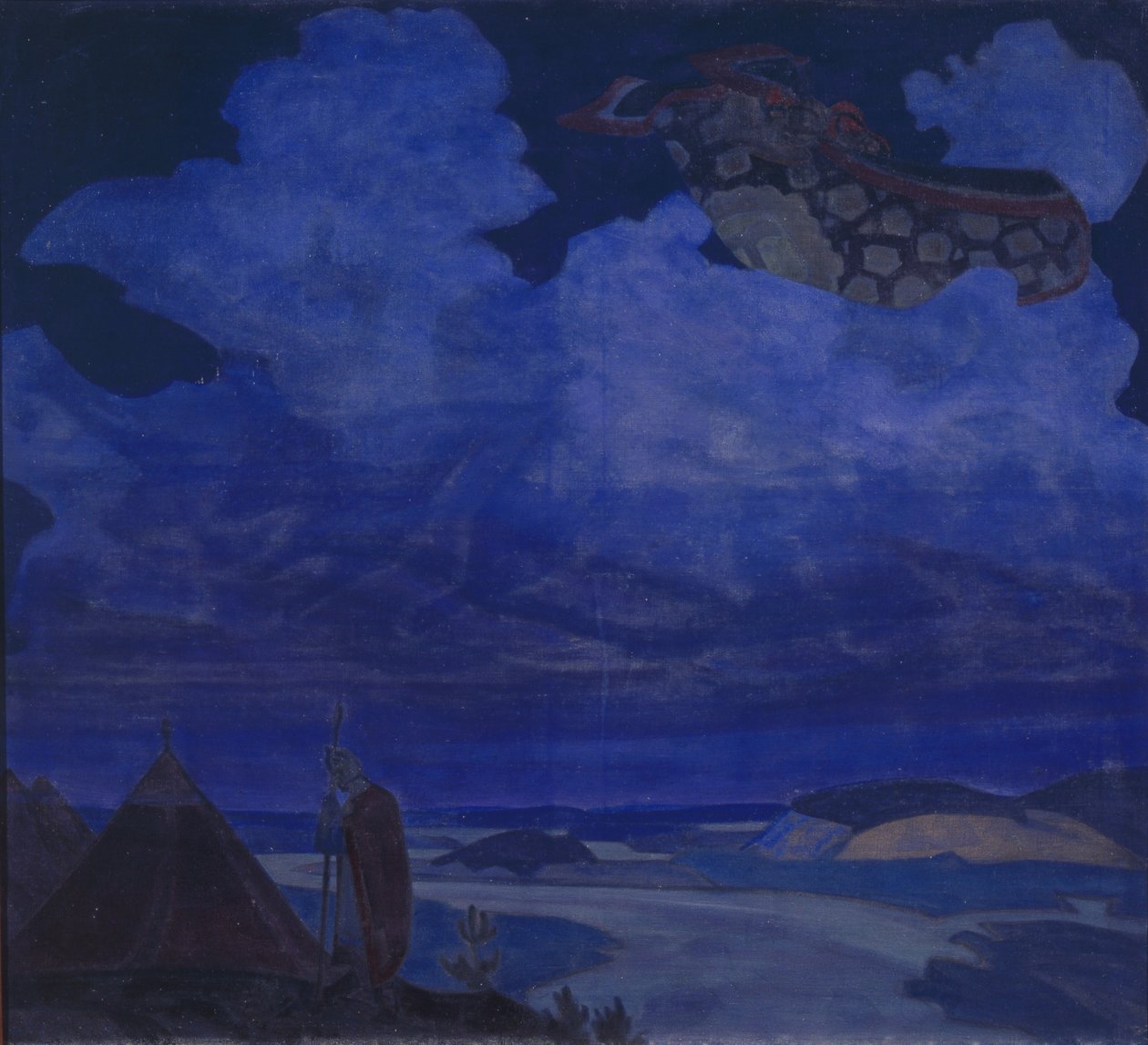 Létající koberec, 1916 od Nicholas Roerich