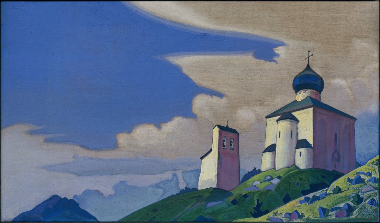 Ermitáž sv. Sergia, 1933 od Nicholas Roerich