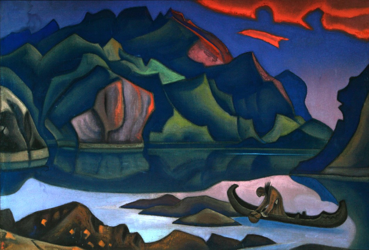 Skrytý poklad, 1947. od Nicholas Roerich