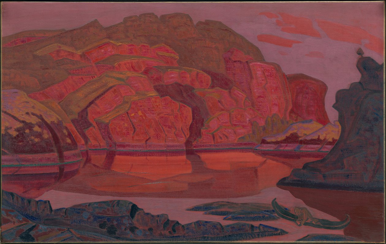 Hidden Treasure, apartmá "Heroica", 1917 od Nicholas Roerich
