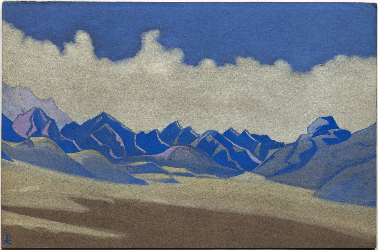 Karakoram, Cesta do Turkestánu, 1936 od Nicholas Roerich