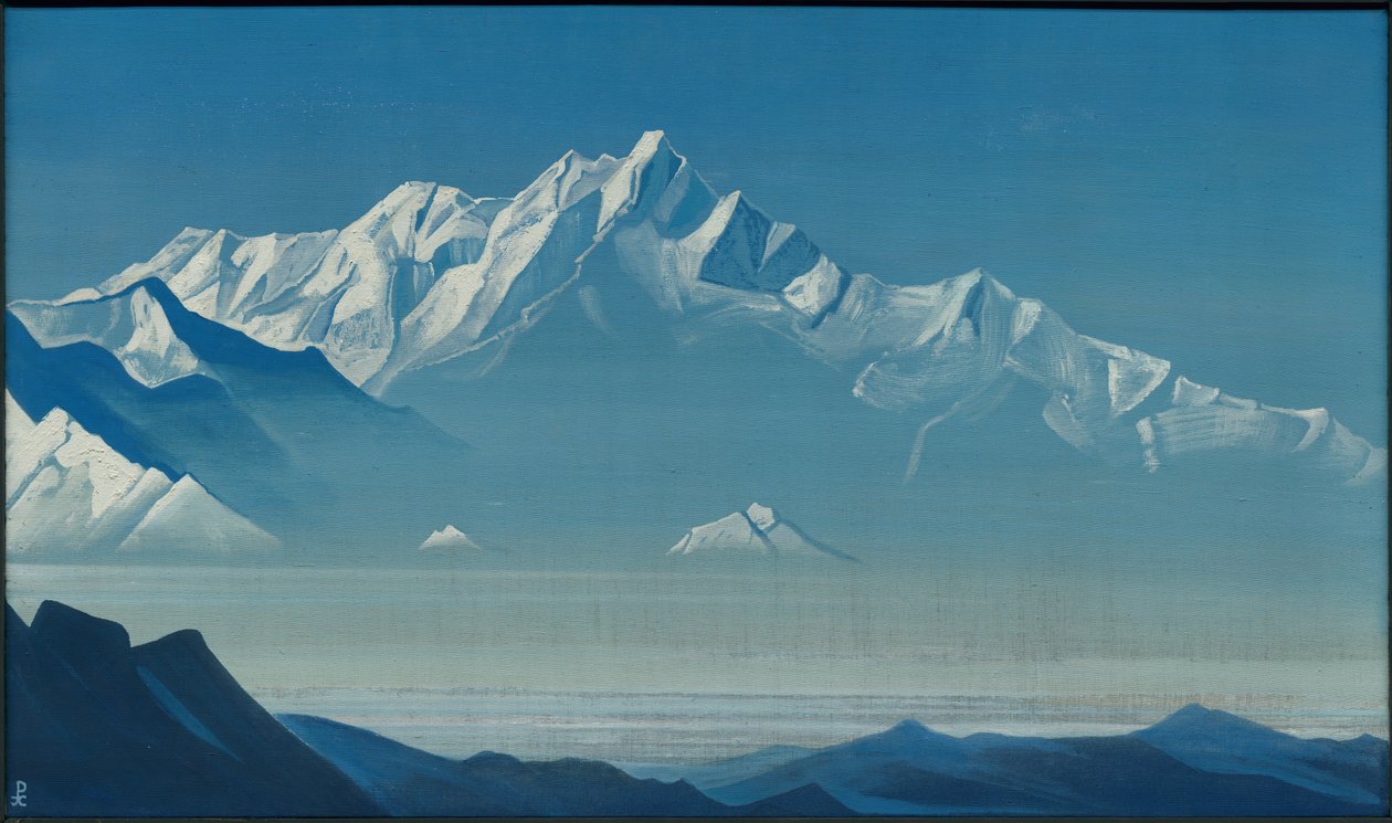 Hora pěti pokladů od Nicholas Roerich
